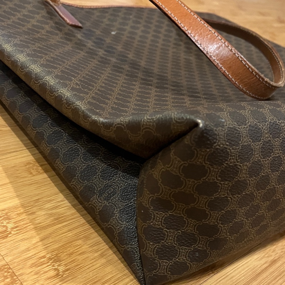 Celine Black and Brown Tote Bag - Picture 13 of 16